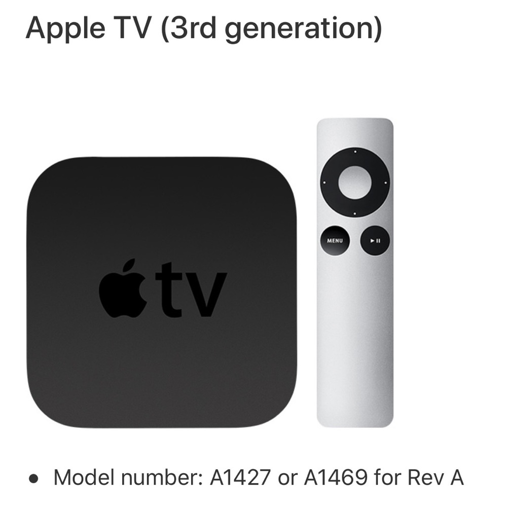 NEW ORIGINAL PACKAGING APPLE TV